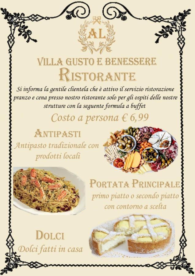 Villa Gusto e Benessere sweet home e Ristorante Sacrofano Buitenkant foto